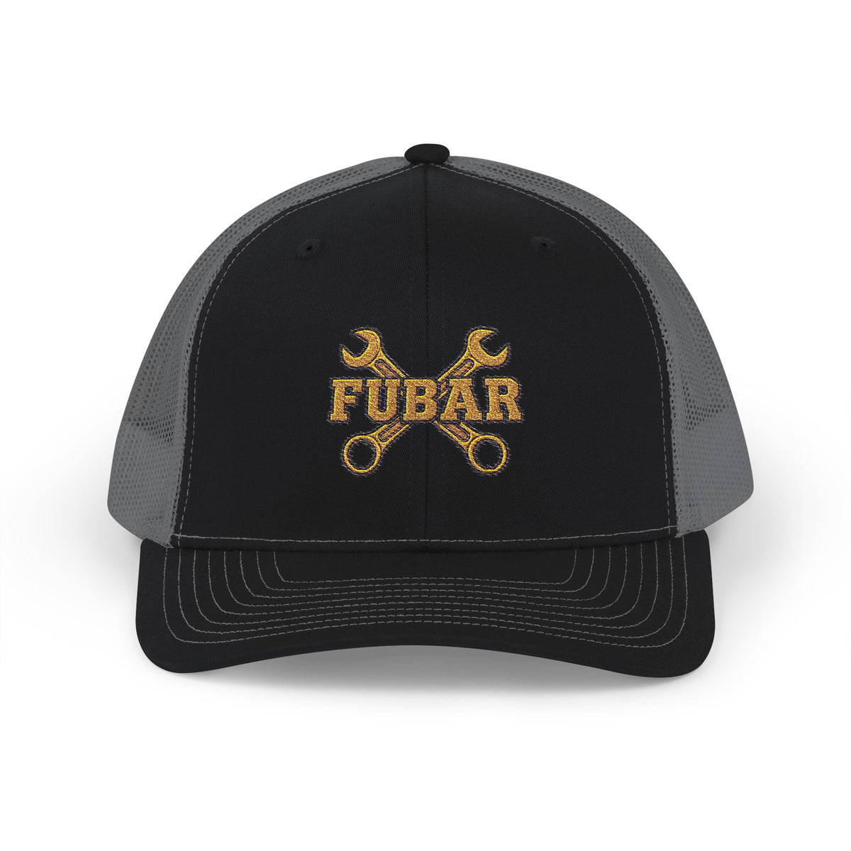 Richardson FUBAR Wrench Logo Trucker Cap (Embroidered)