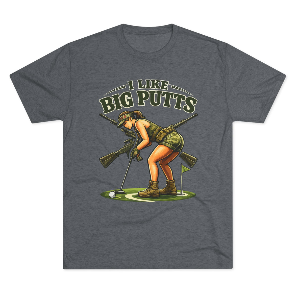 "I Like Big Putts" Graphic Shirt