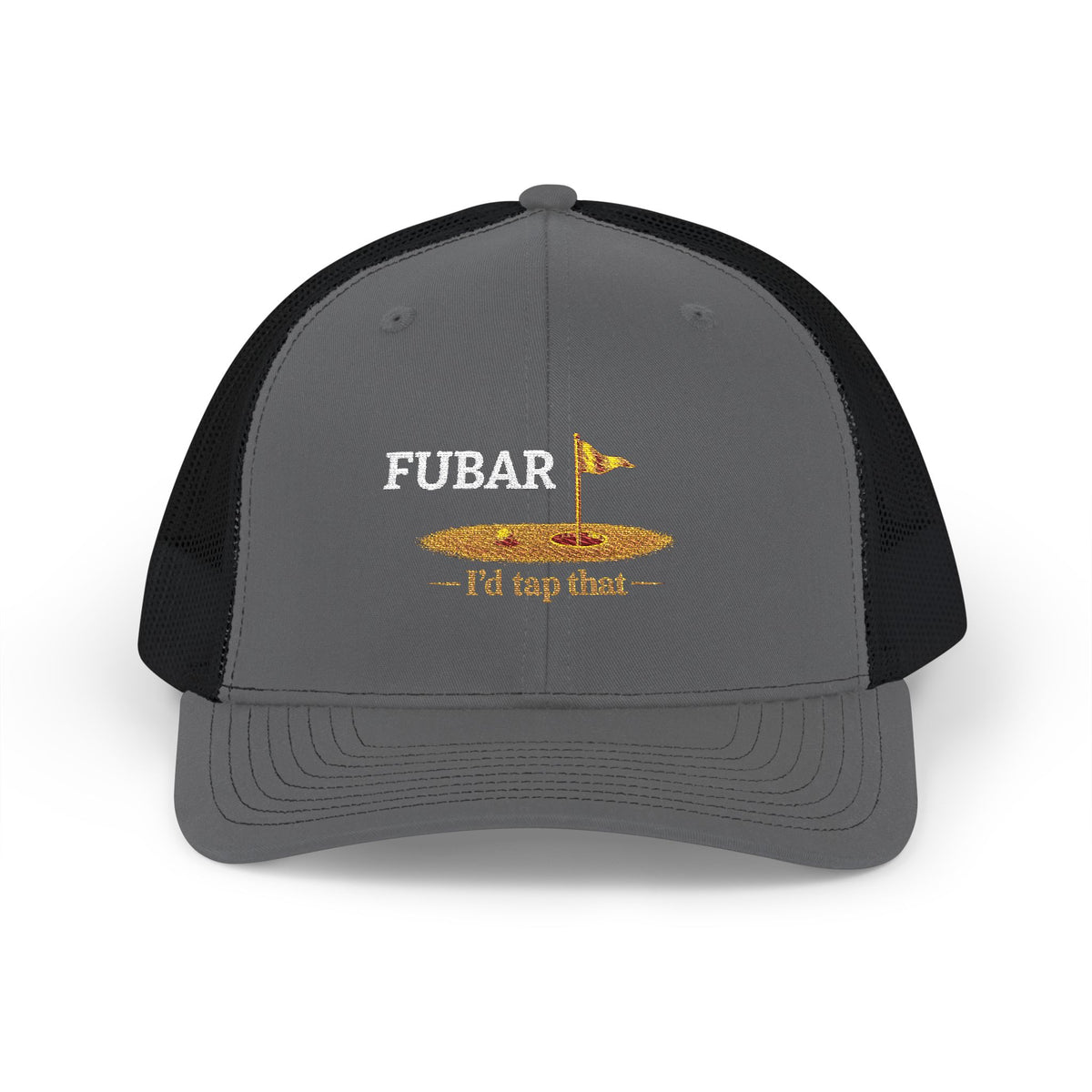Richardson FUBAR Golf Trucker Hat — 'I'll Tap That' (Embroidered)