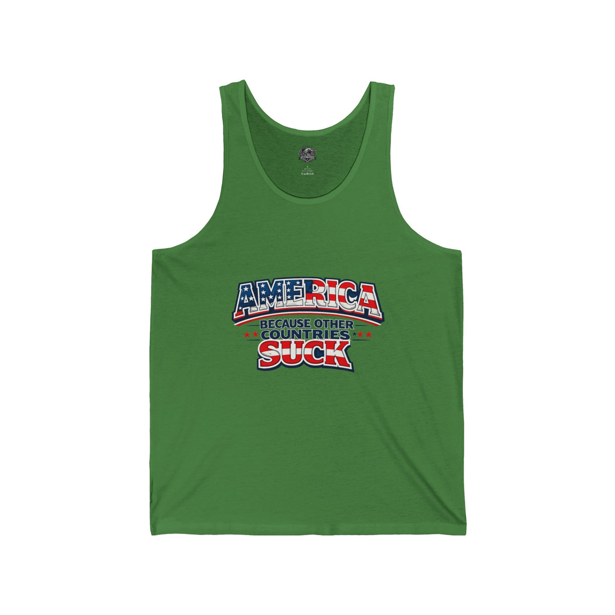 Men's "America Because Other Countries Suck" (Tank Top)