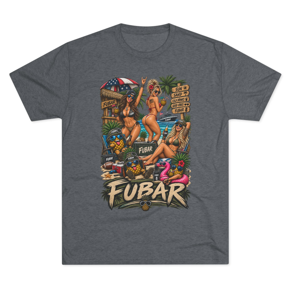Men's FUBAR Beach Party T-Shirt