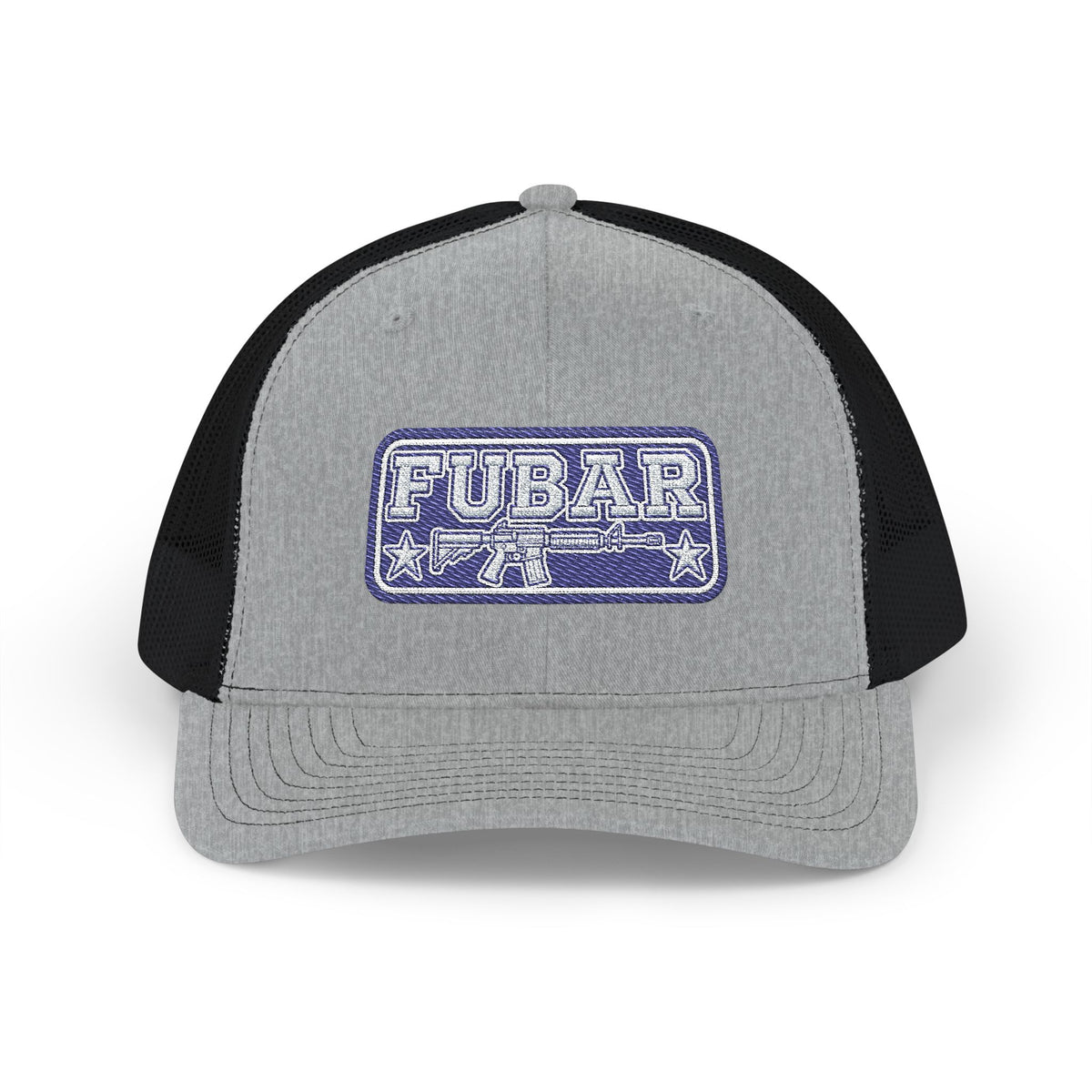 Richardson FUBAR Vintage Patch Trucker Cap (Embroidered)