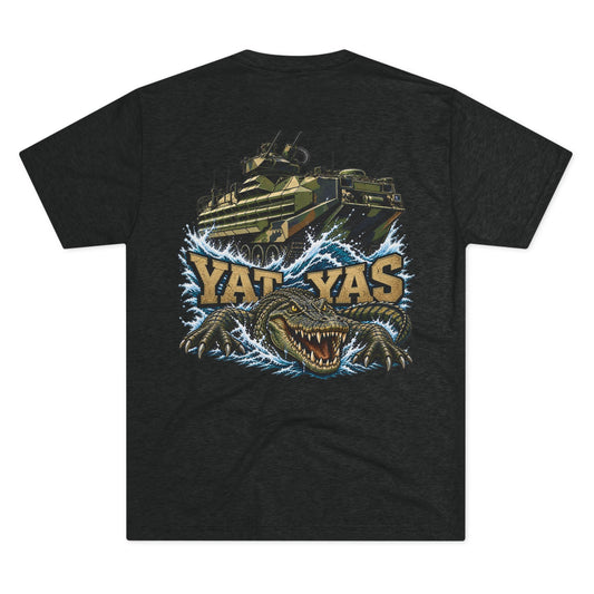 YAT YAS back-military shirt