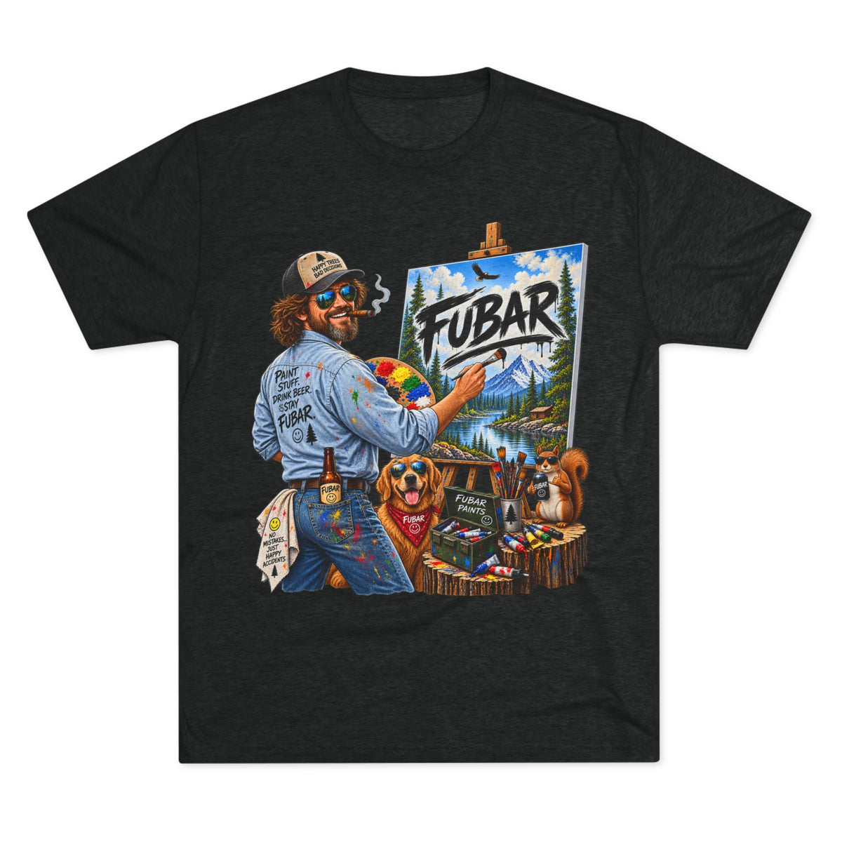 FUBAR Painter Graphic Tee