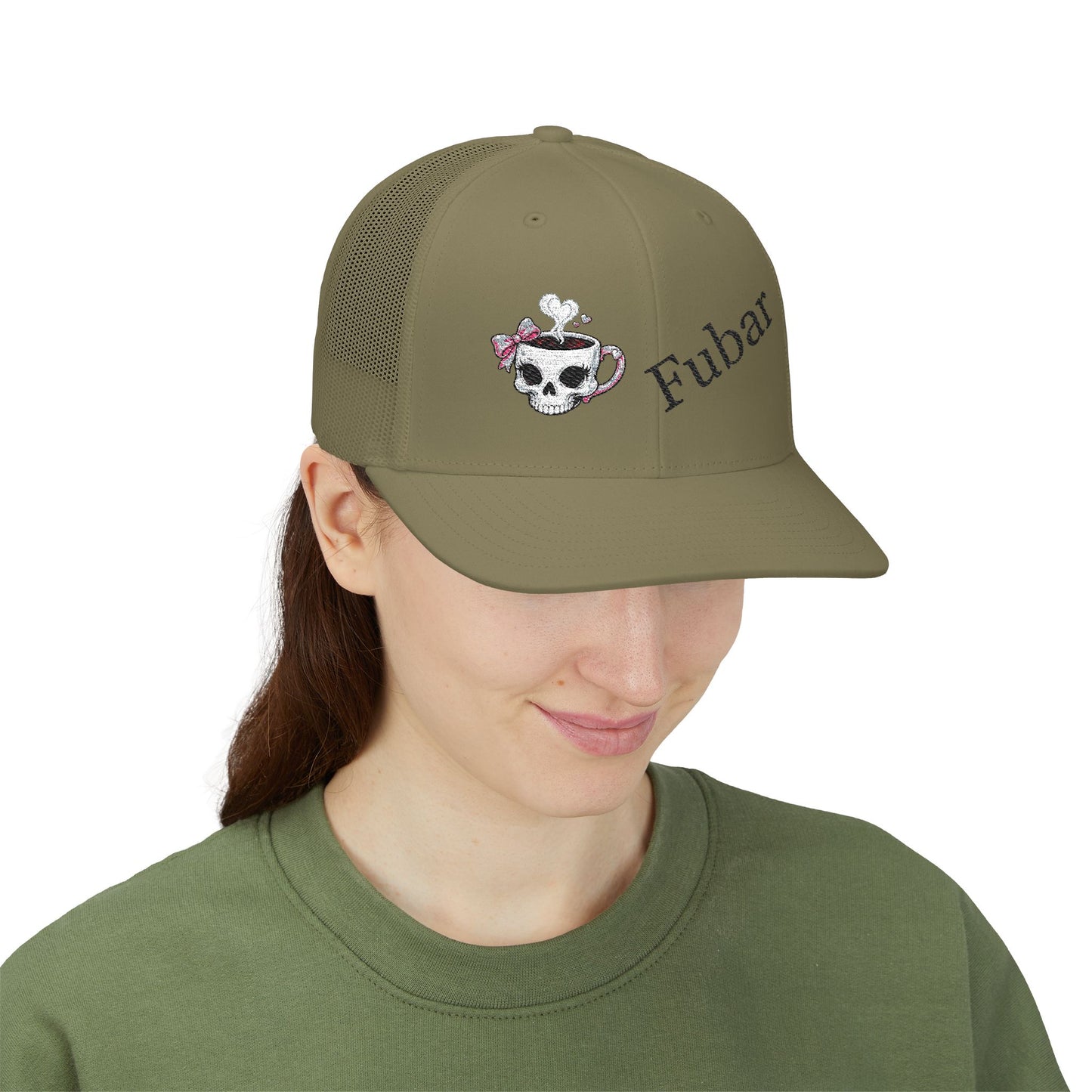 Women's Fubar Skull Coffee Hat