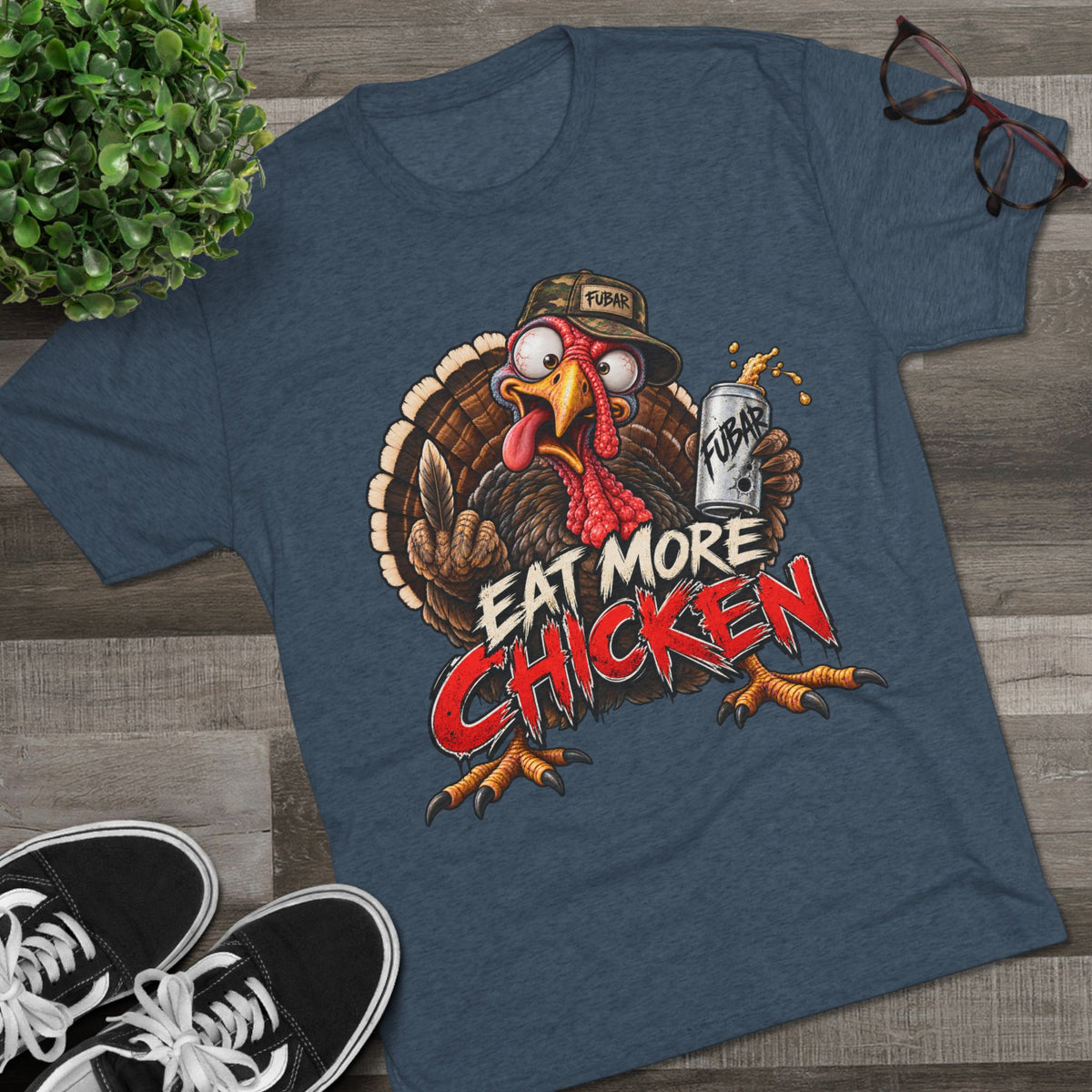 Eat More Chicken Turkey Tee