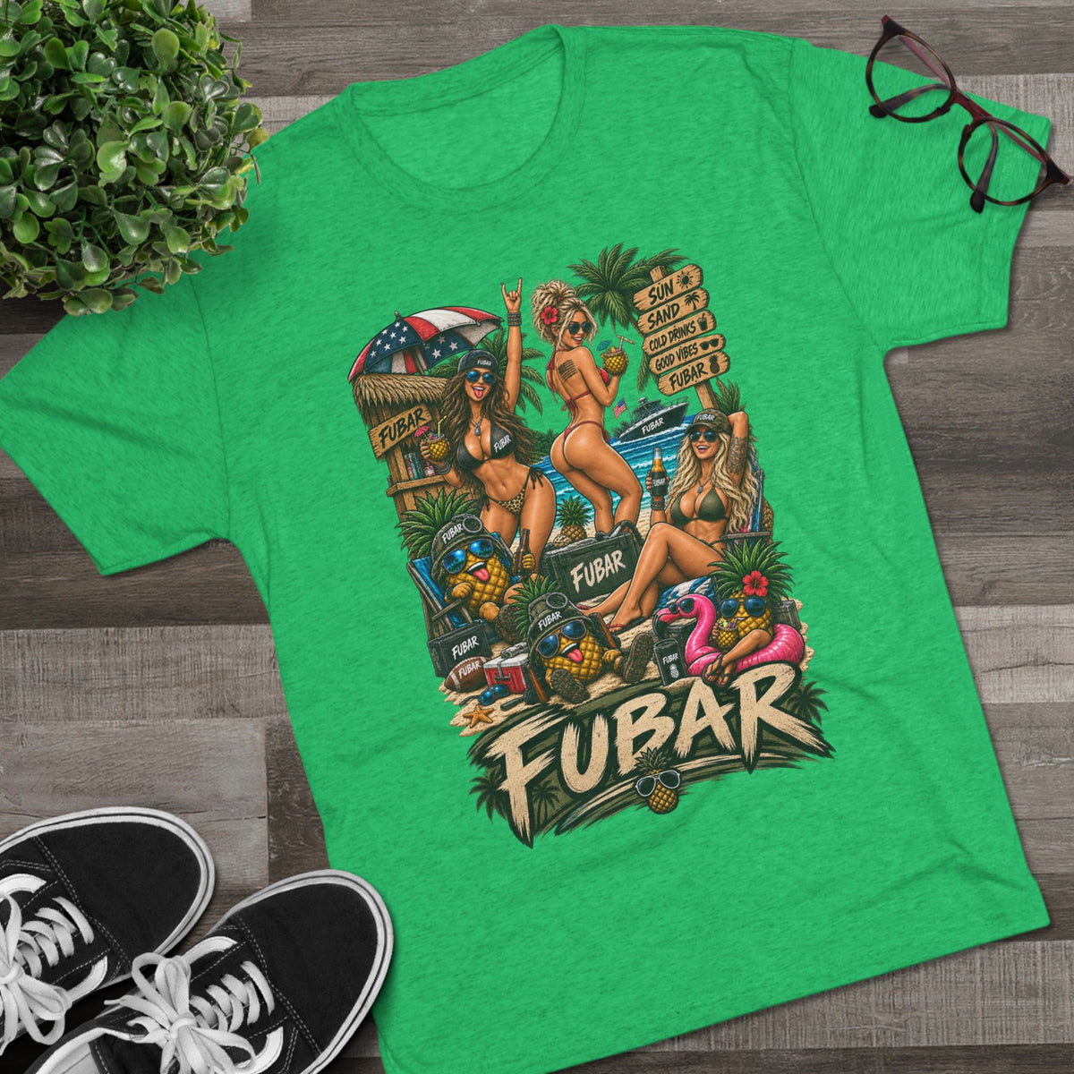 Men's FUBAR Beach Party T-Shirt