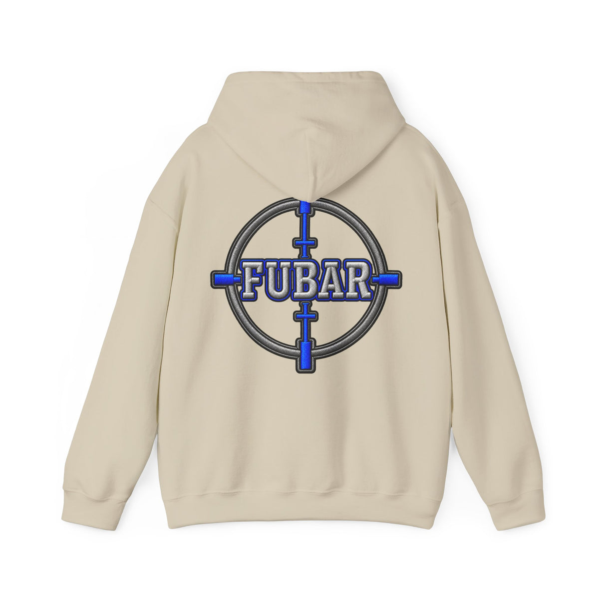 FUBAR Target Logo Hoodie — Tactical Graphic Pullover