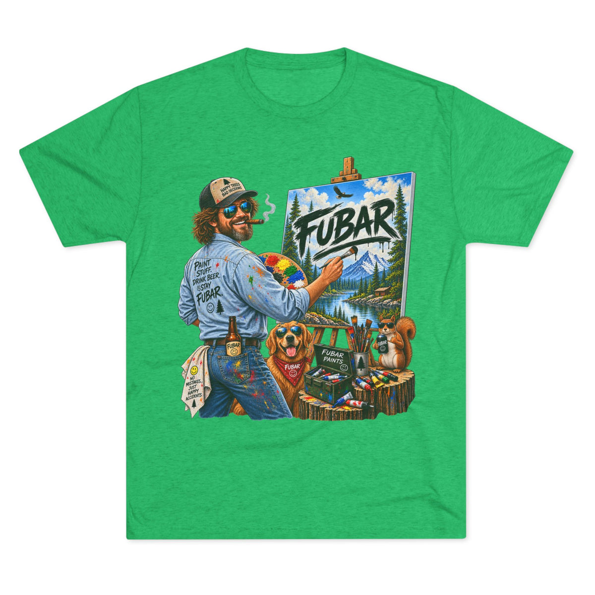 FUBAR Painter Graphic Tee