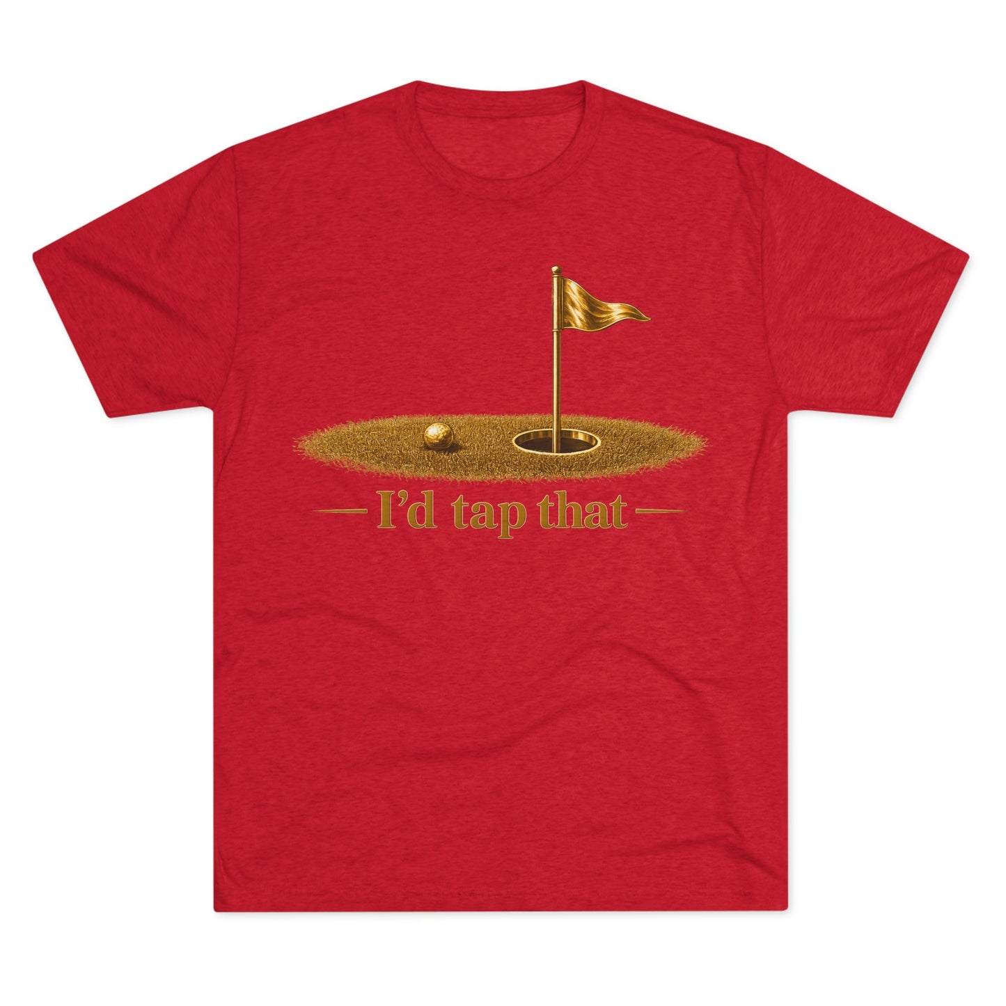 "I'd Tap That" with Skull Cigar FUBAR Back Graphic