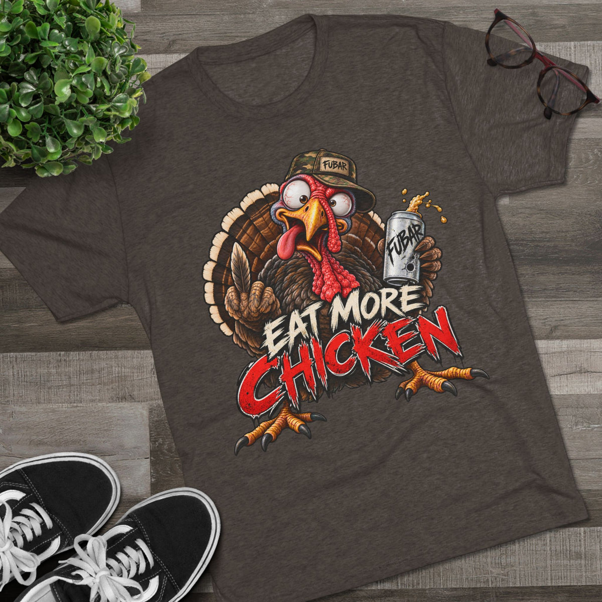Eat More Chicken Turkey Tee