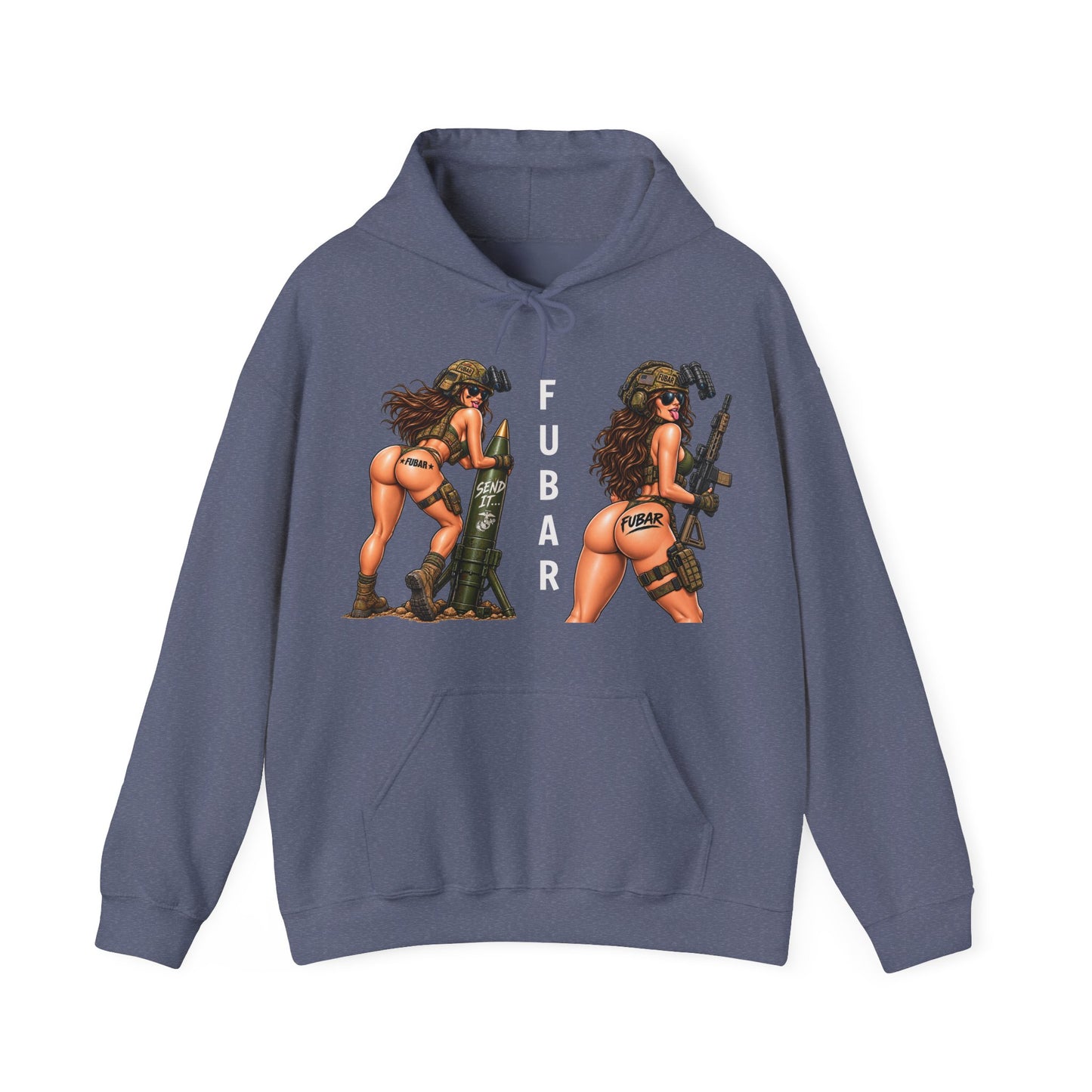 FUBAR Military Pinup Hoodie