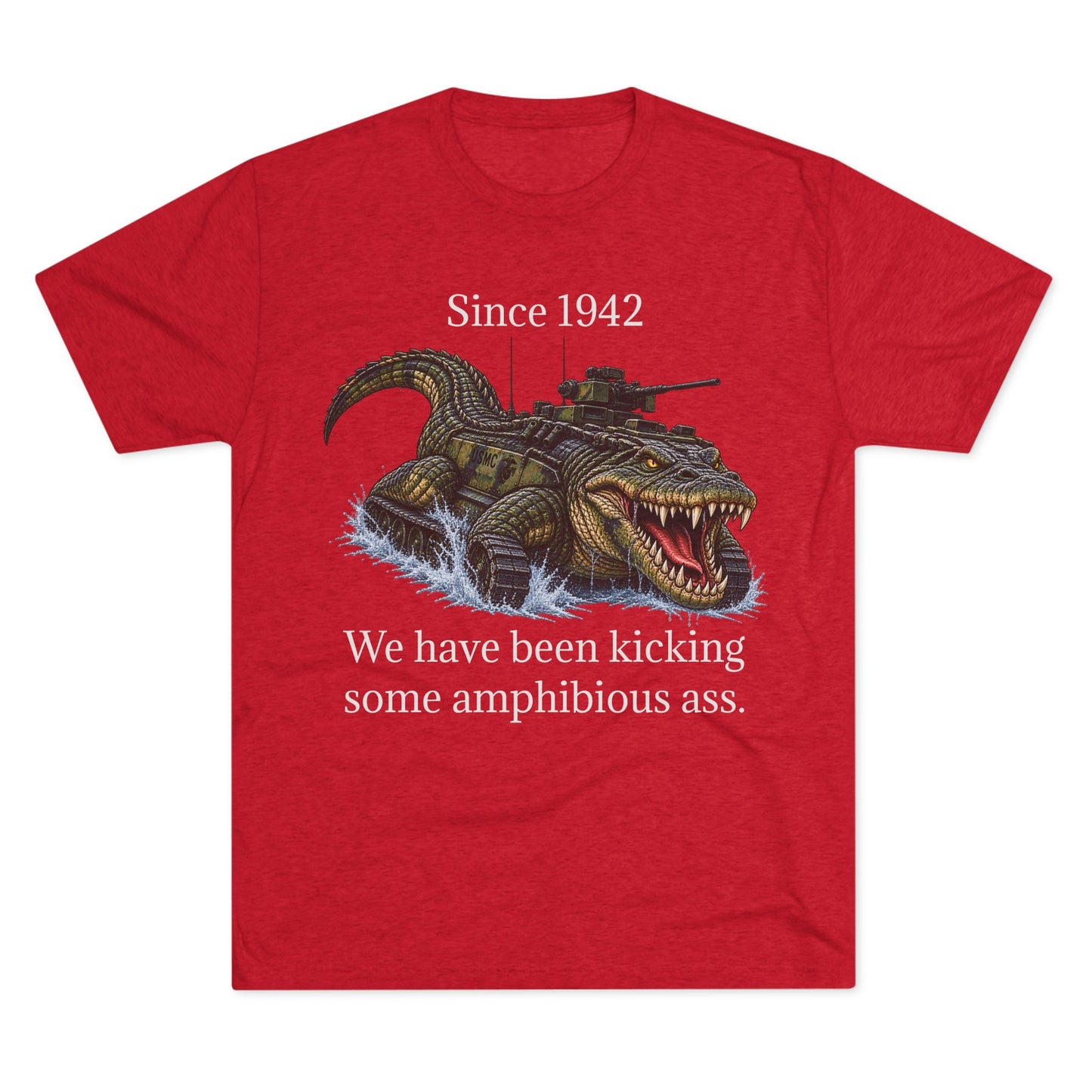 Vintage Military Alligator Tee — 1942