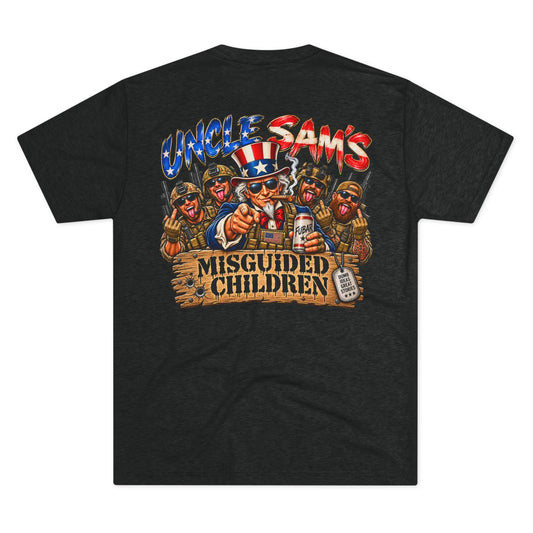 (Back Side) Uncle Sam's Misguided Children Graphic Tee
