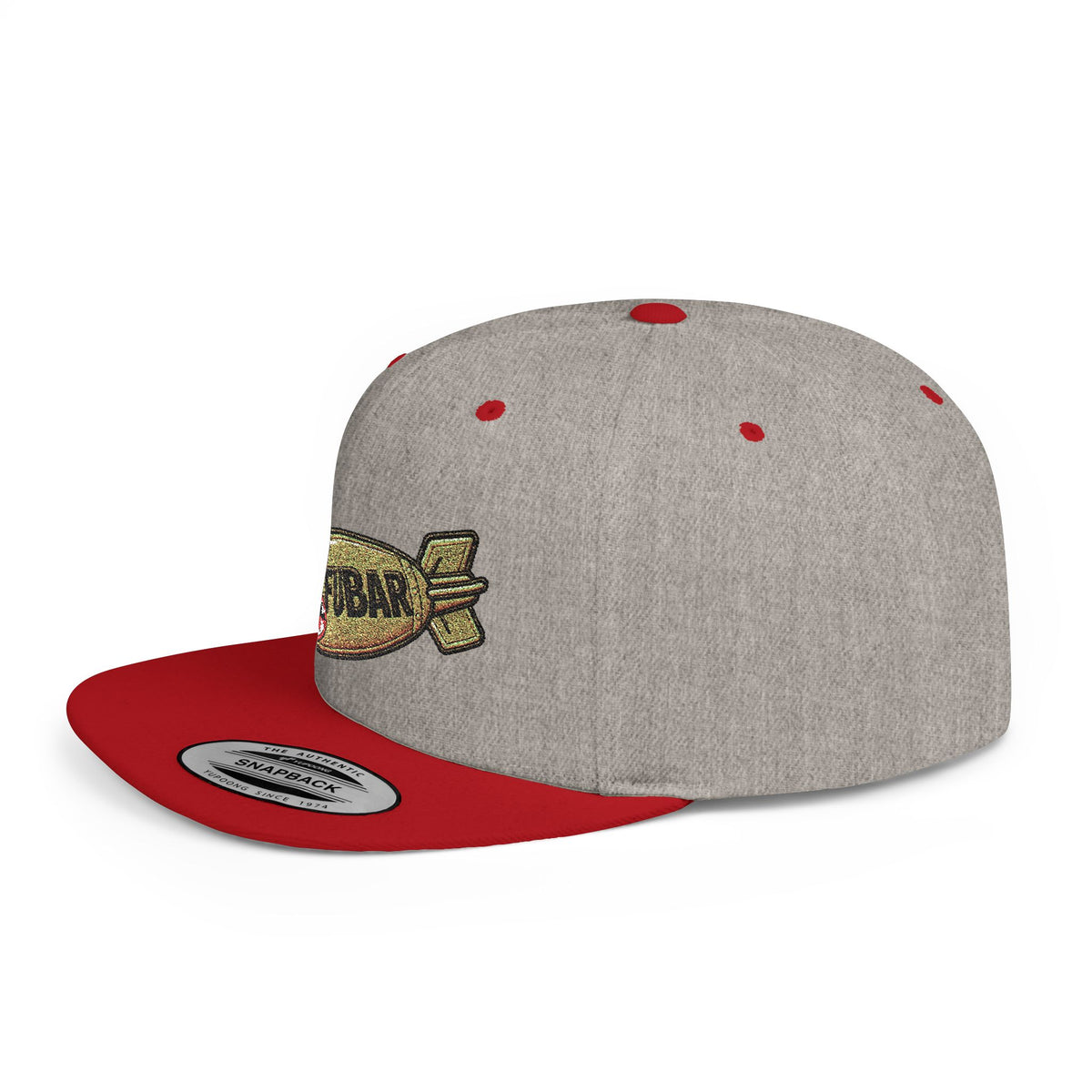 FUBAR Shark Bomber Patch Snapback Hat
