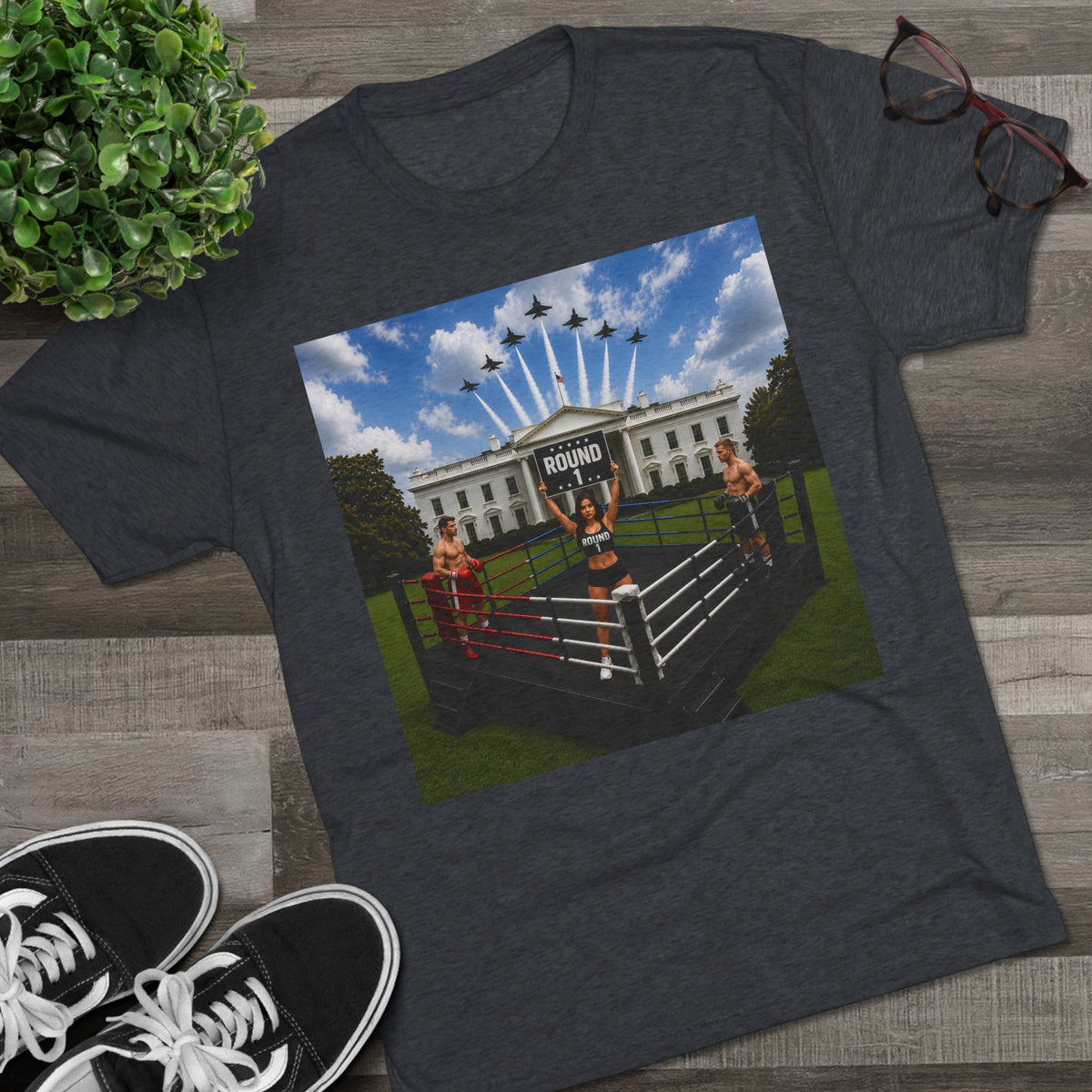 Fight Night White House Graphic Tee