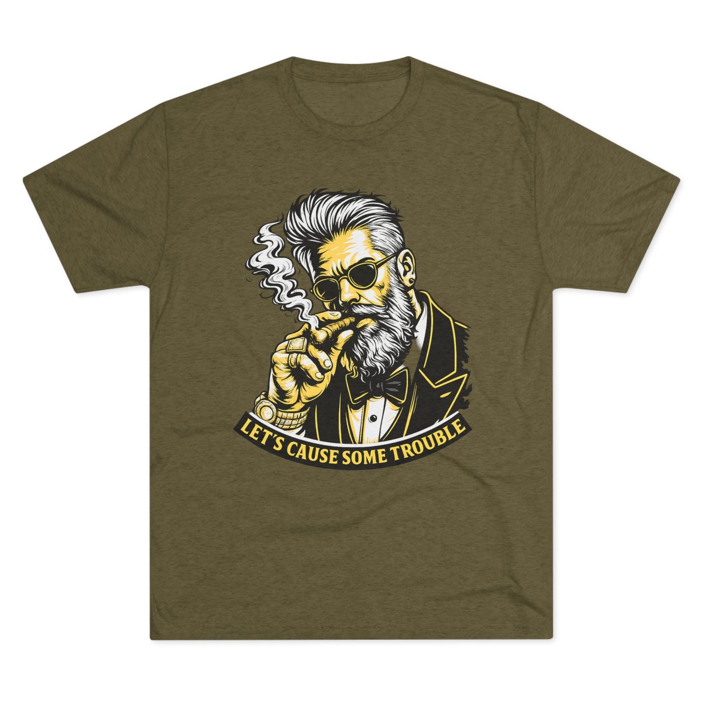 "Let’s Cause Some Trouble" Crewneck (FUBAR Back)