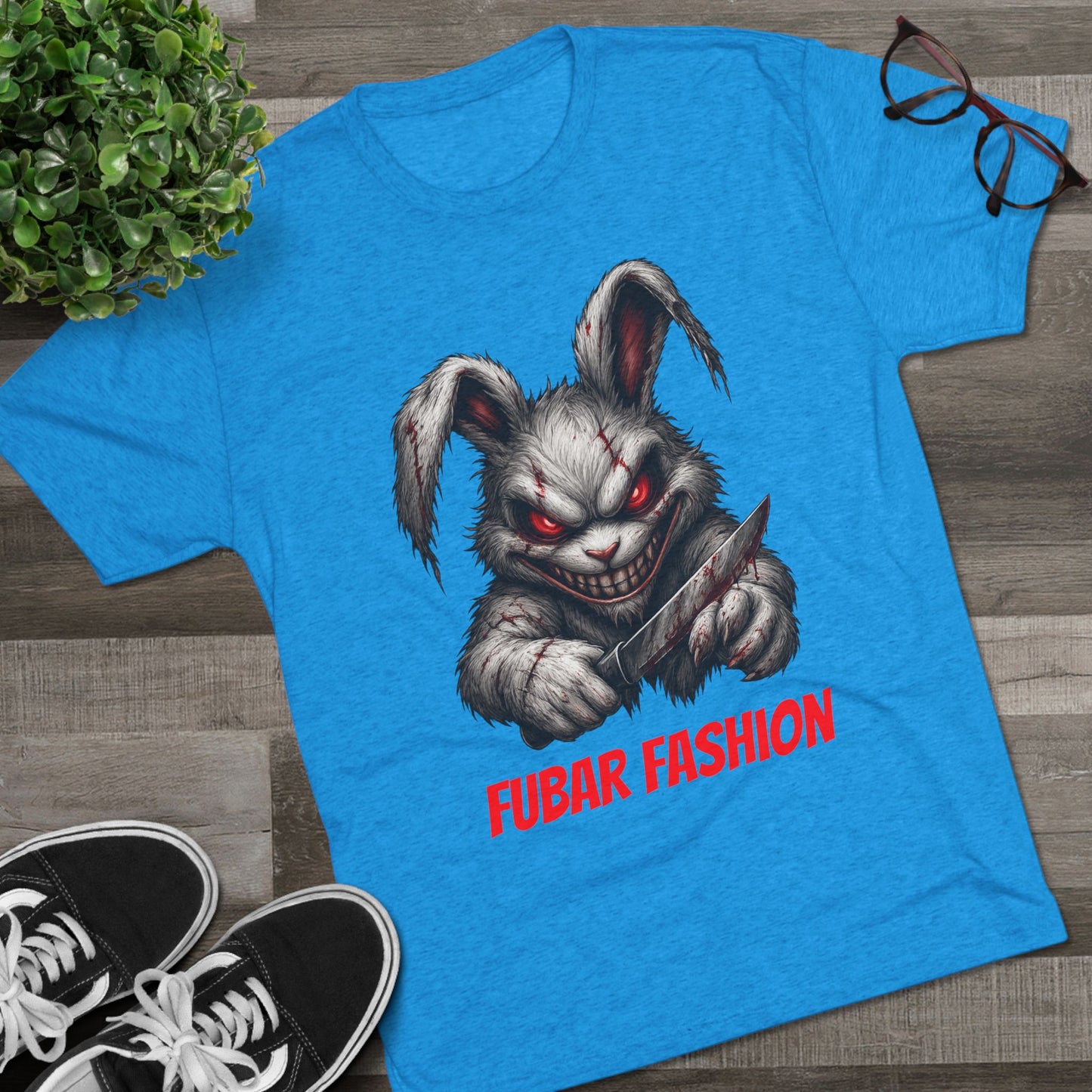 FUBAR Fashion Horror Bunny T‑Shirt