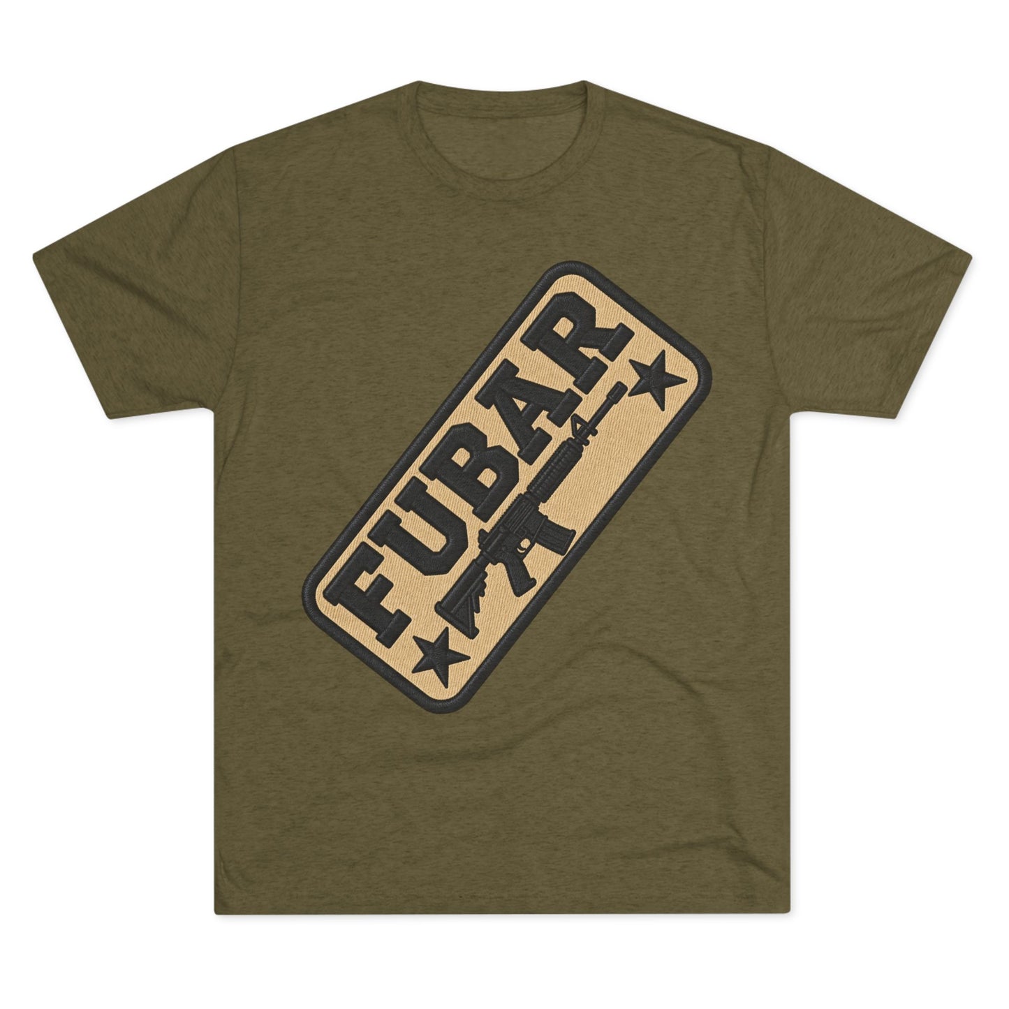 Fubar Front-Support Our Troops Pinup on Back