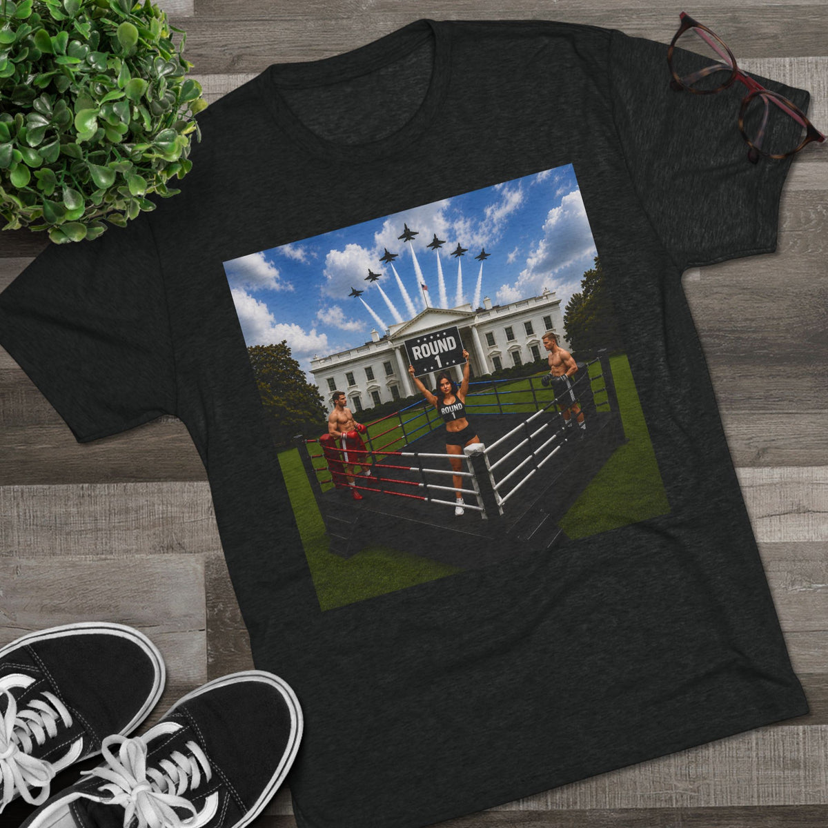 Fight Night White House Graphic Tee
