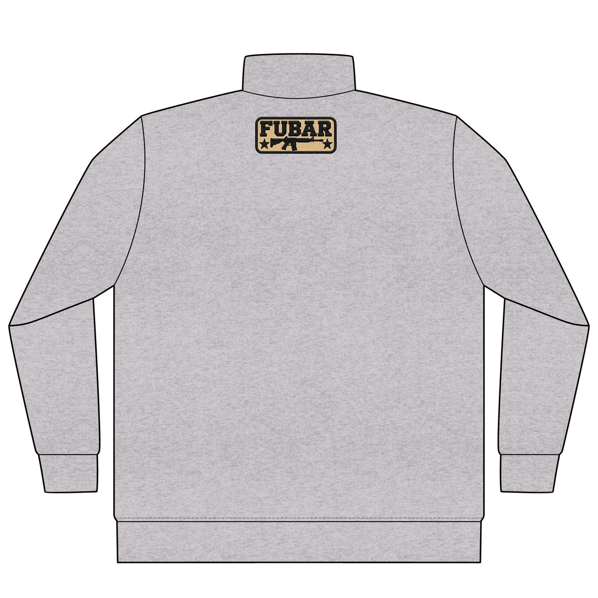 FUBAR Patch Quarter-Zip Pullover