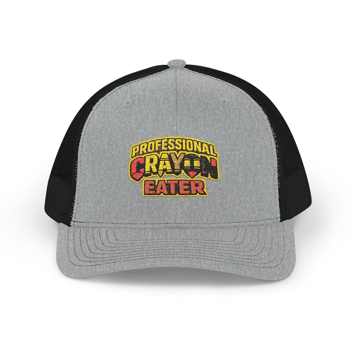 Richardson Professional Crayon Eater Snapback Trucker Cap (Embroidered)