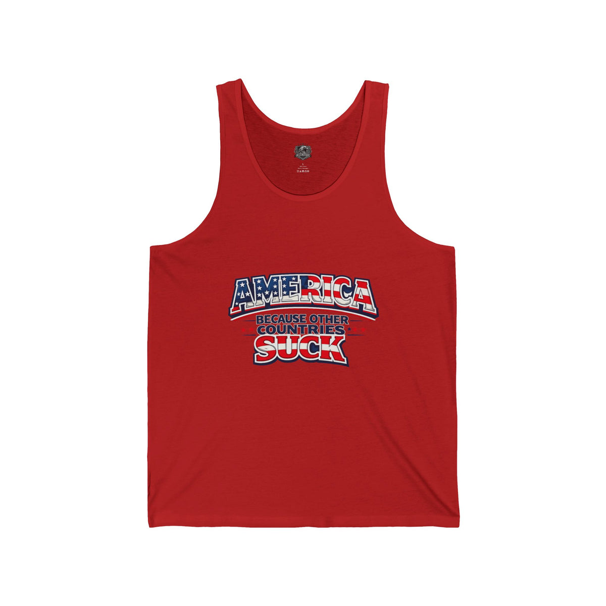 Men's "America Because Other Countries Suck" (Tank Top)