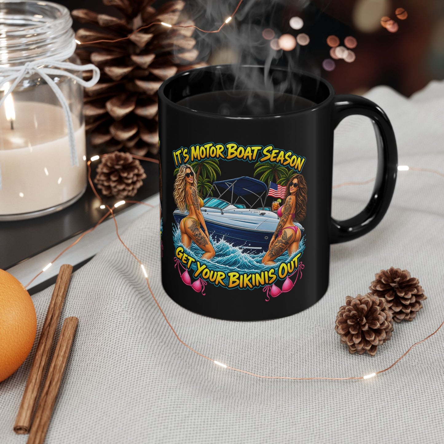 Its motor boat season MUG