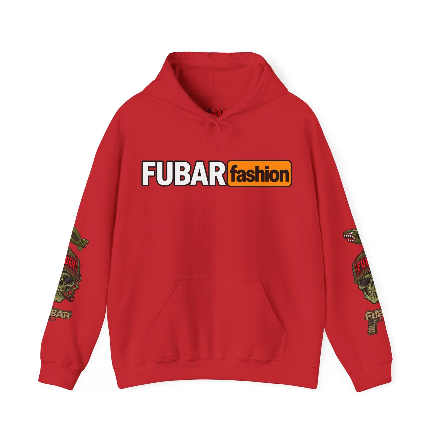 FUBAR Fashion Hoodie — Pin-Up Bomber Girl Graphic Pullover