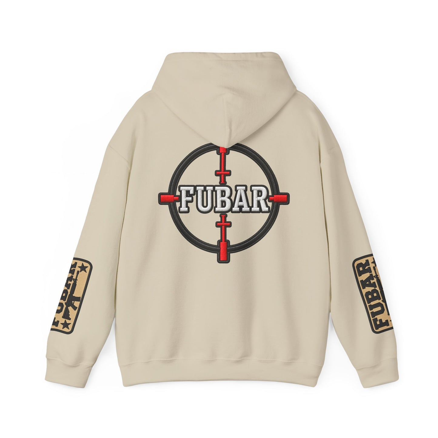 FUBAR Target Logo Hoodie