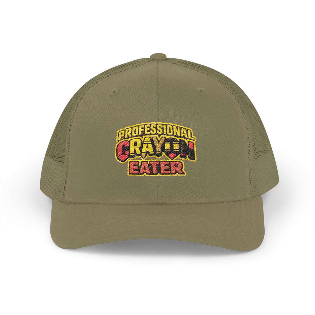 Richardson Professional Crayon Eater Snapback Trucker Cap (Embroidered)