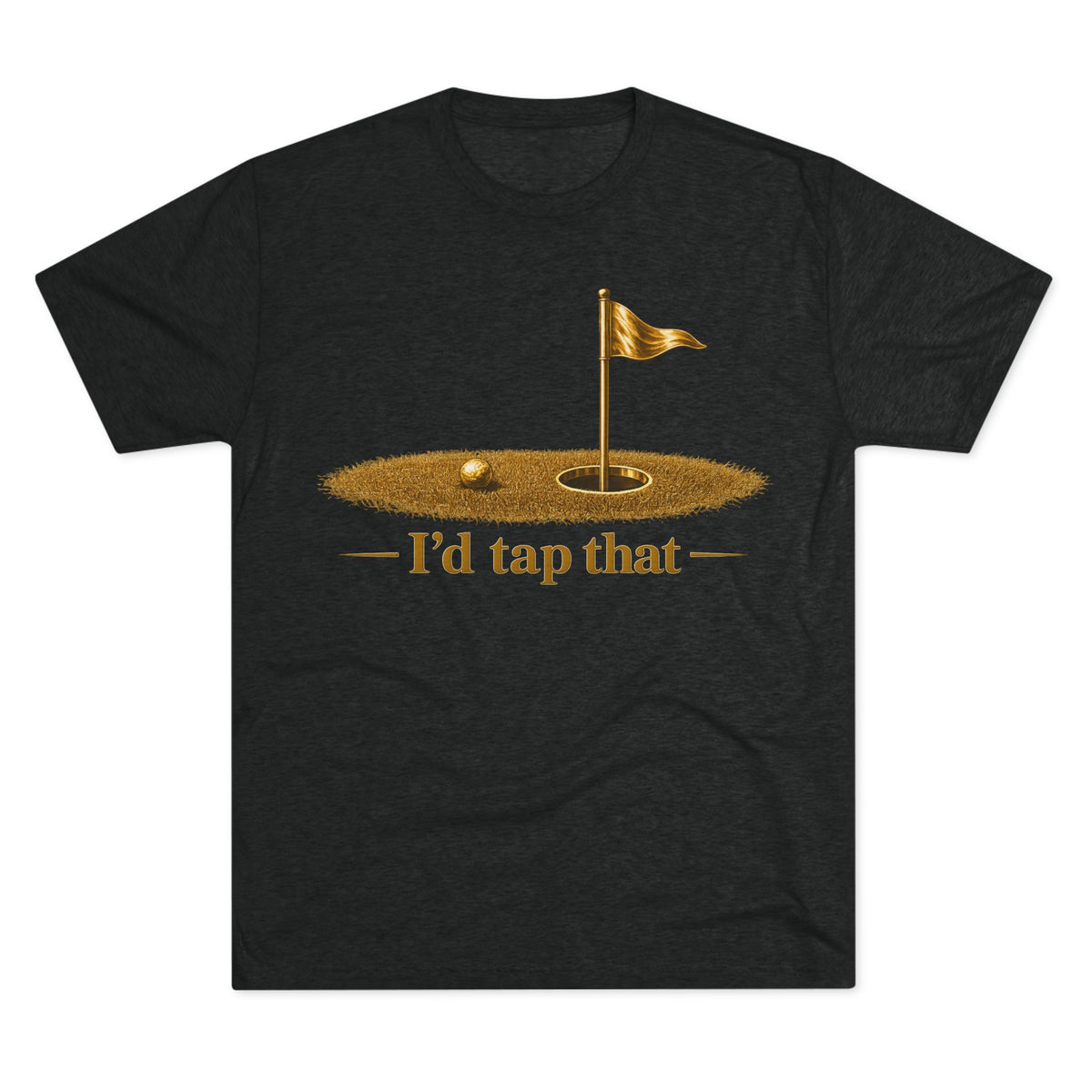 "I'd Tap That" with Skull Cigar FUBAR Back Graphic