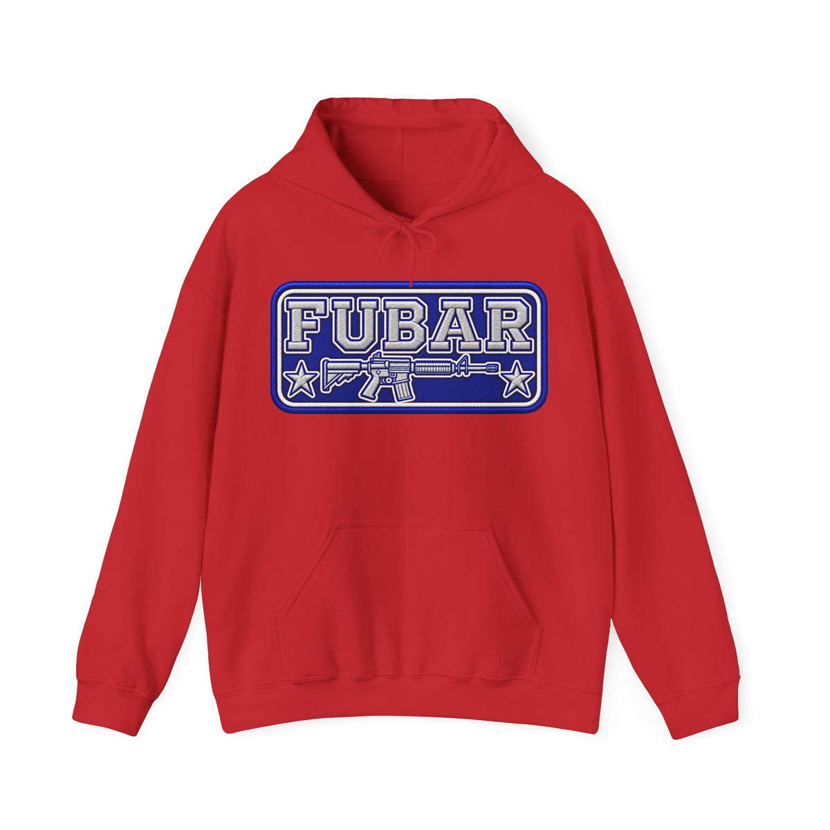 FUBAR Target Logo Hoodie — Tactical Graphic Pullover