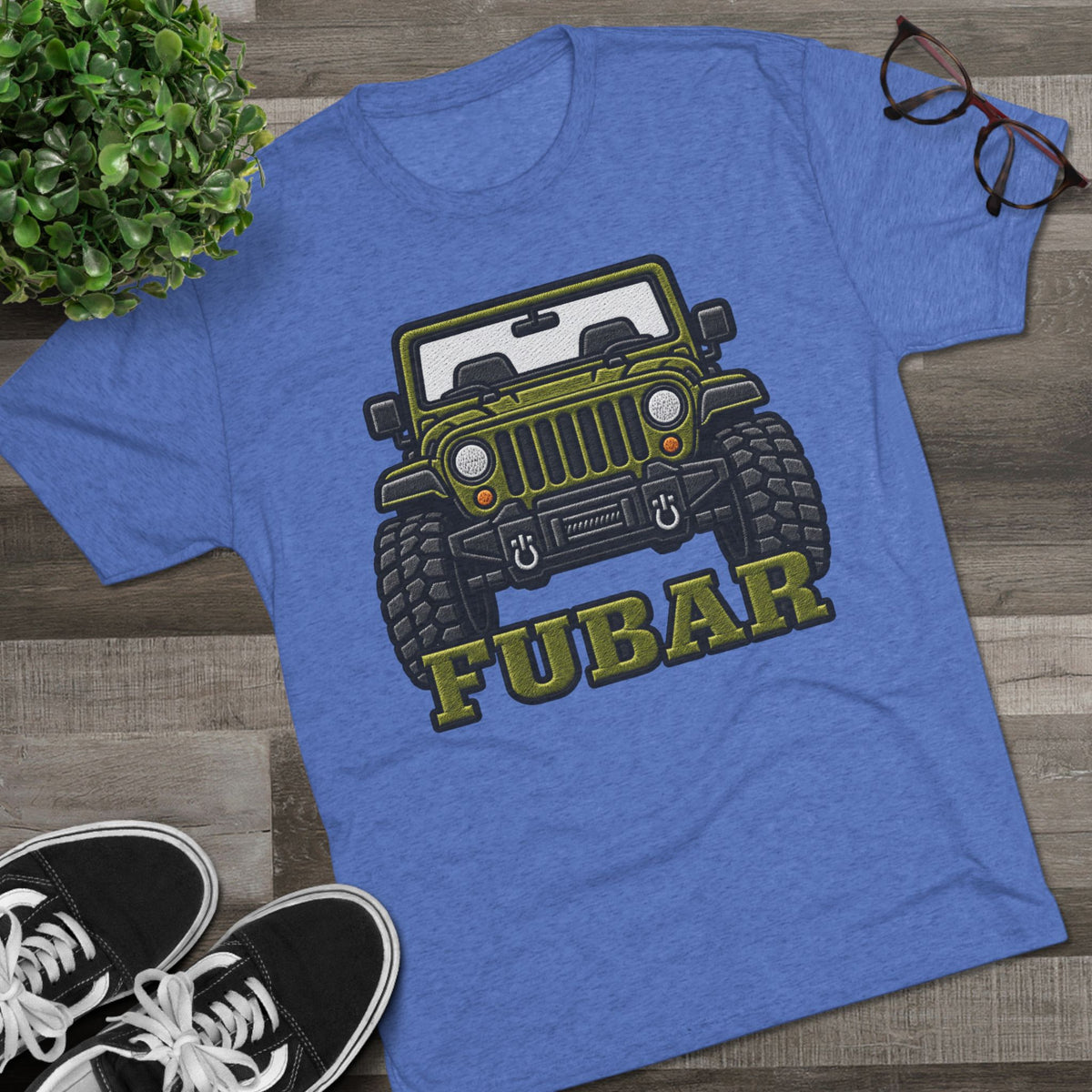 FUBAR Military Jeep T‑Shirt