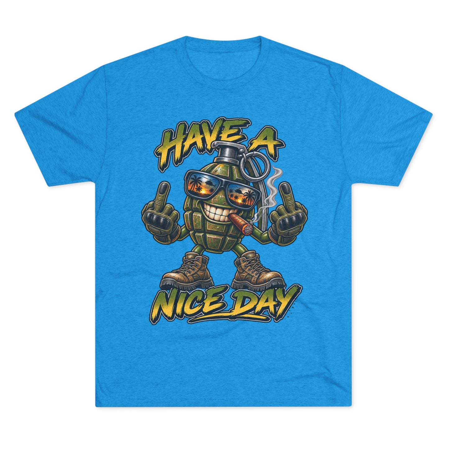Have A Nice Day Grenade T-Shirt