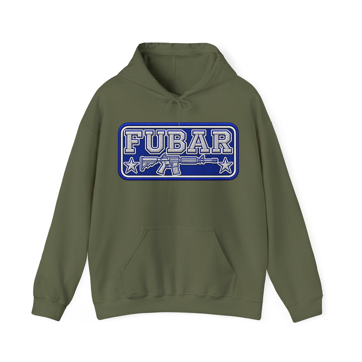 FUBAR Target Logo Hoodie — Tactical Graphic Pullover