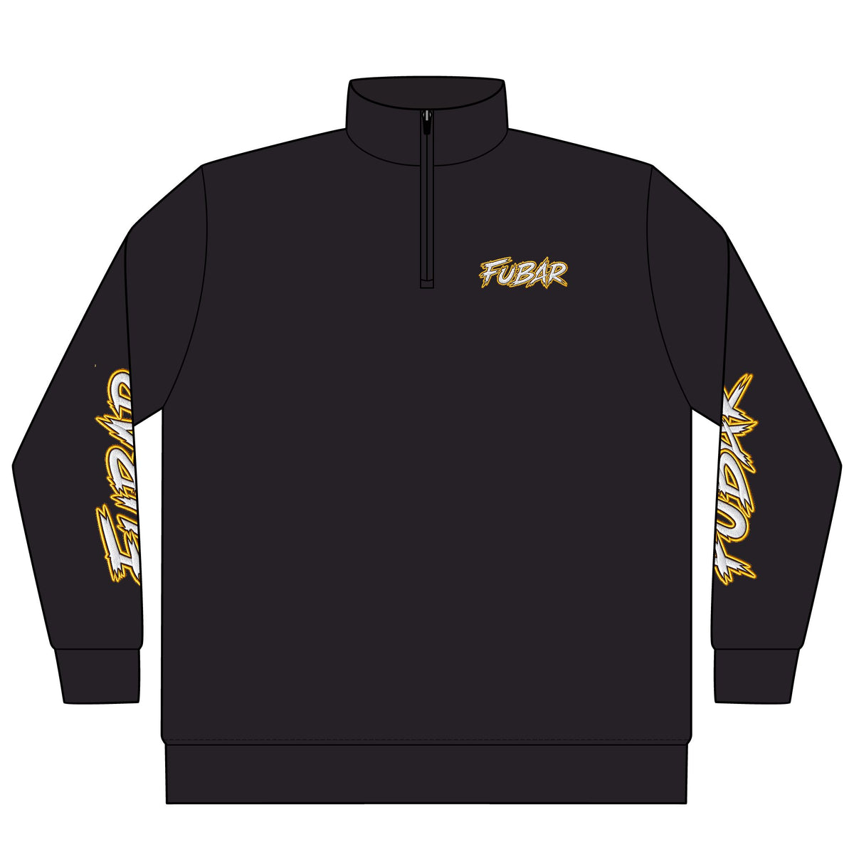 FUBAR Target Logo Quarter-Zip Pullover