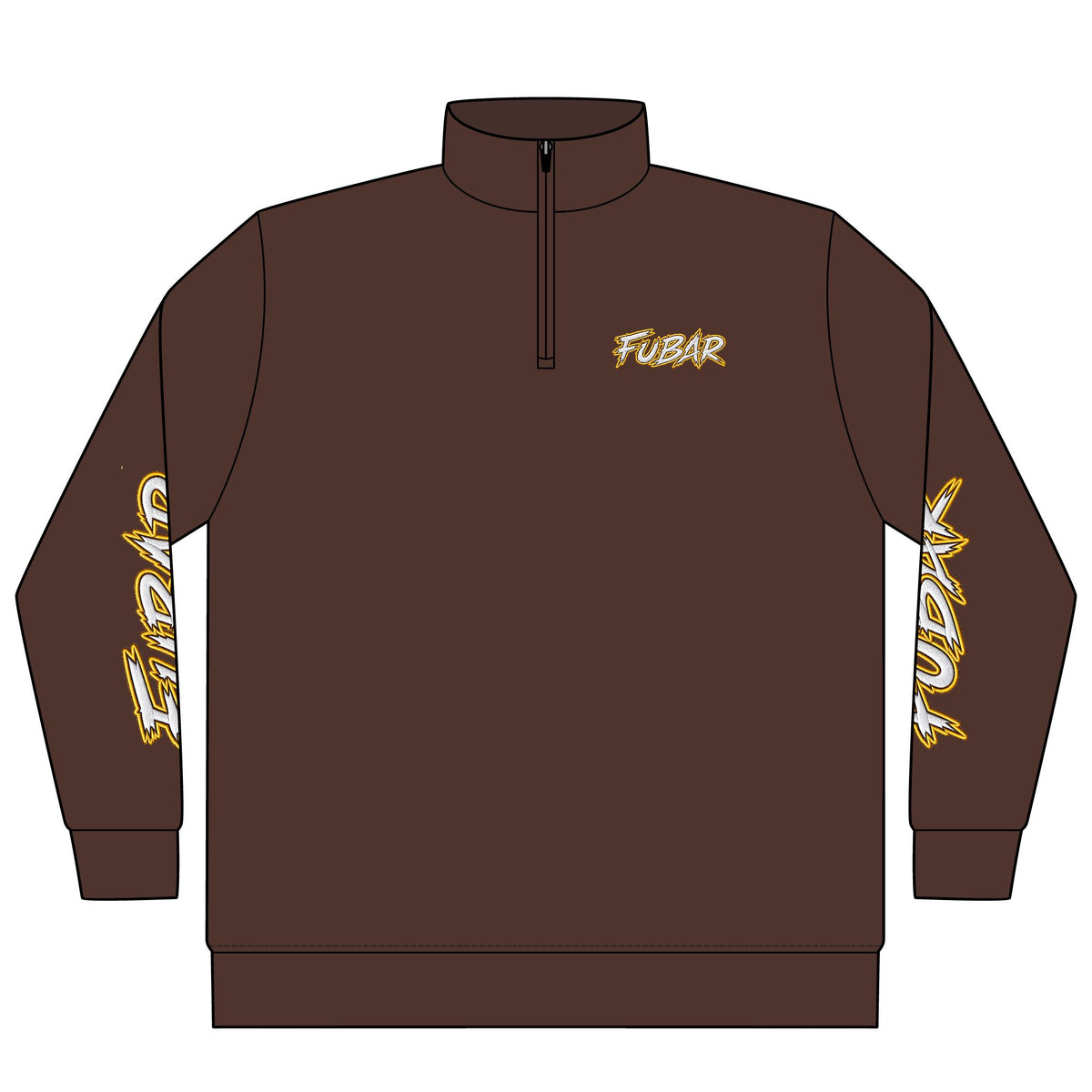 FUBAR Target Logo Quarter-Zip Pullover