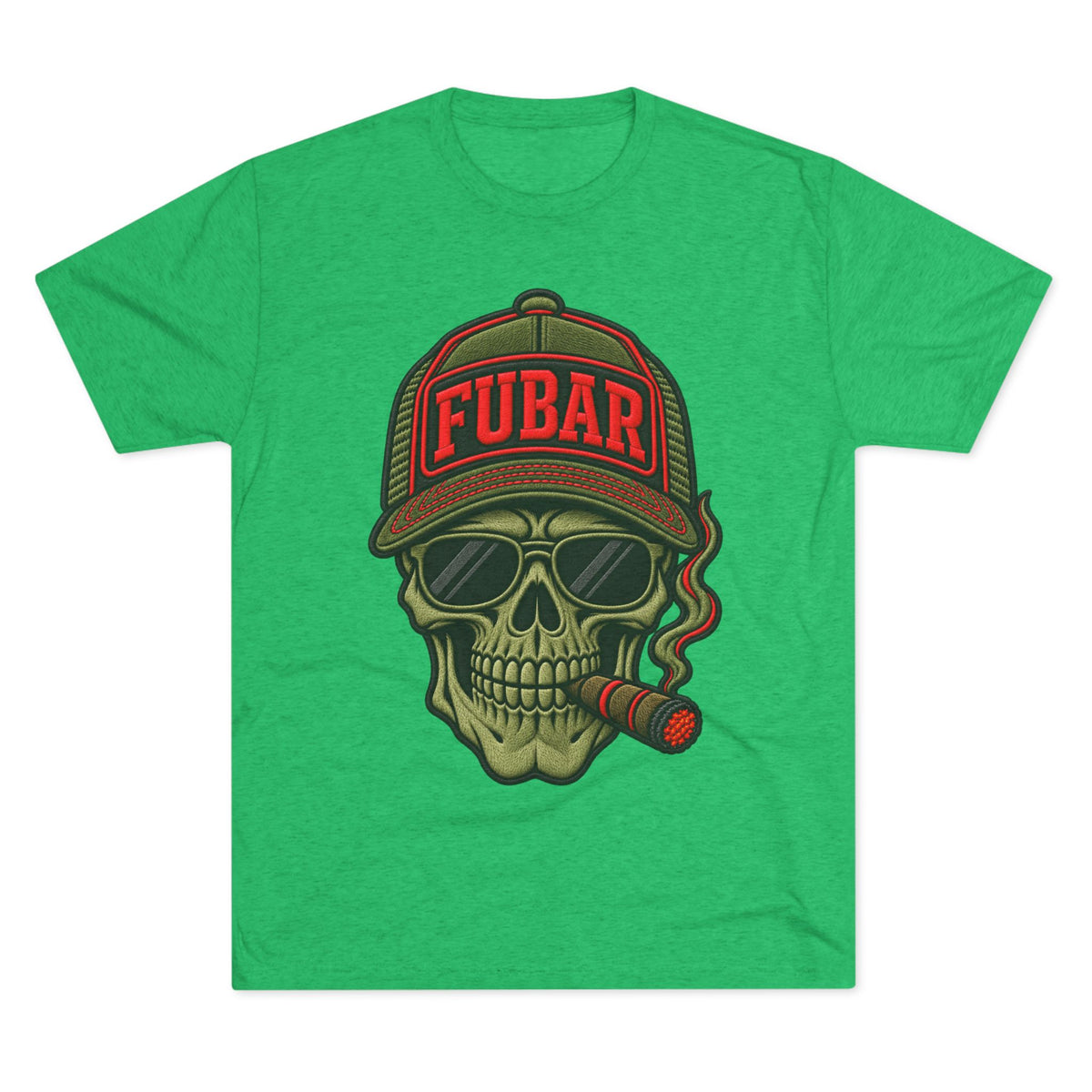 'Same People Different Battles' Patriotic Skull T-Shirt