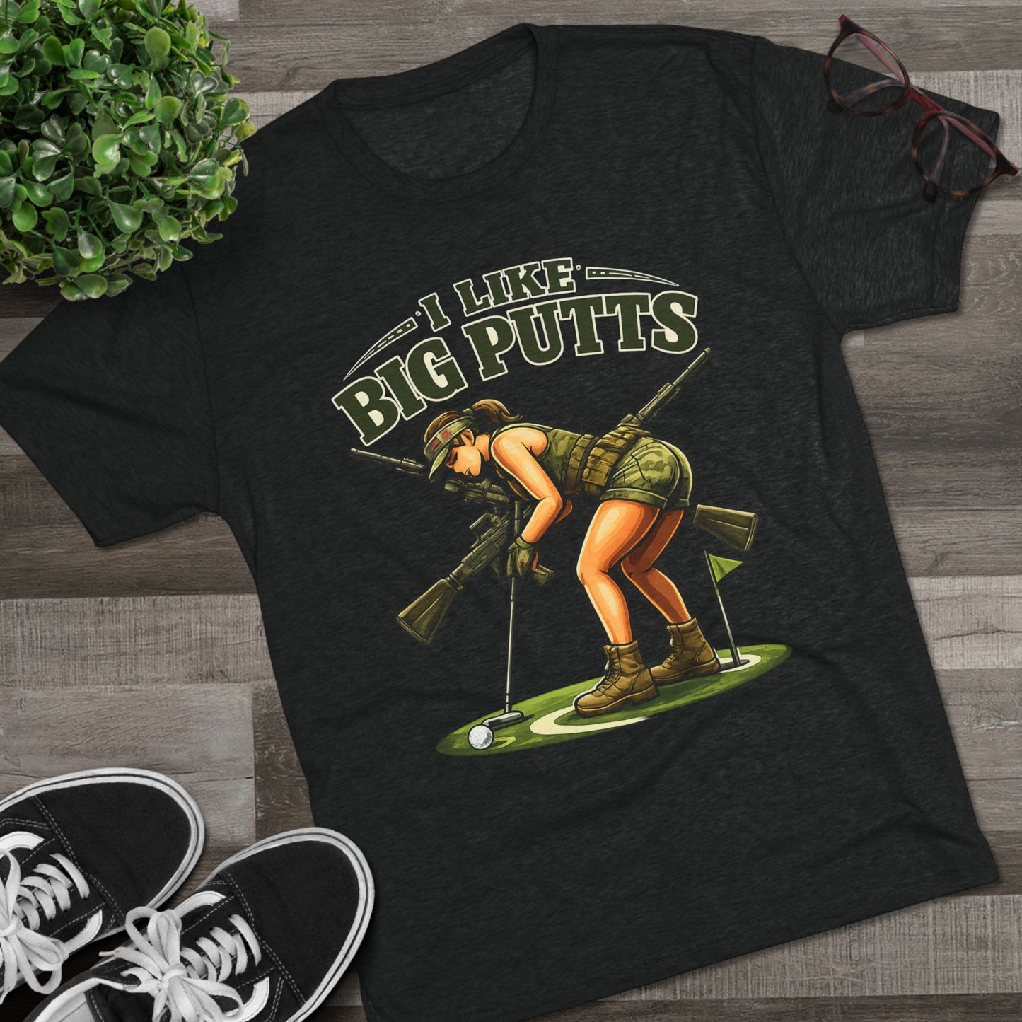"I Like Big Putts" Graphic Shirt