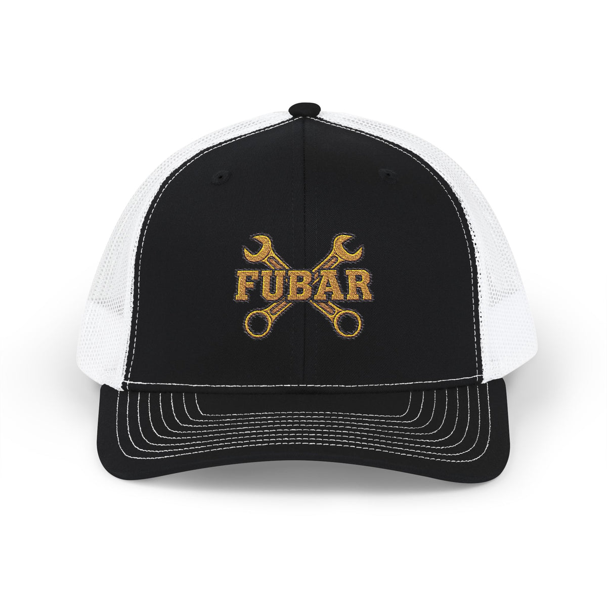 Richardson FUBAR Wrench Logo Trucker Cap (Embroidered)