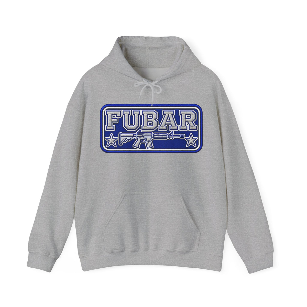 FUBAR Target Logo Hoodie — Tactical Graphic Pullover