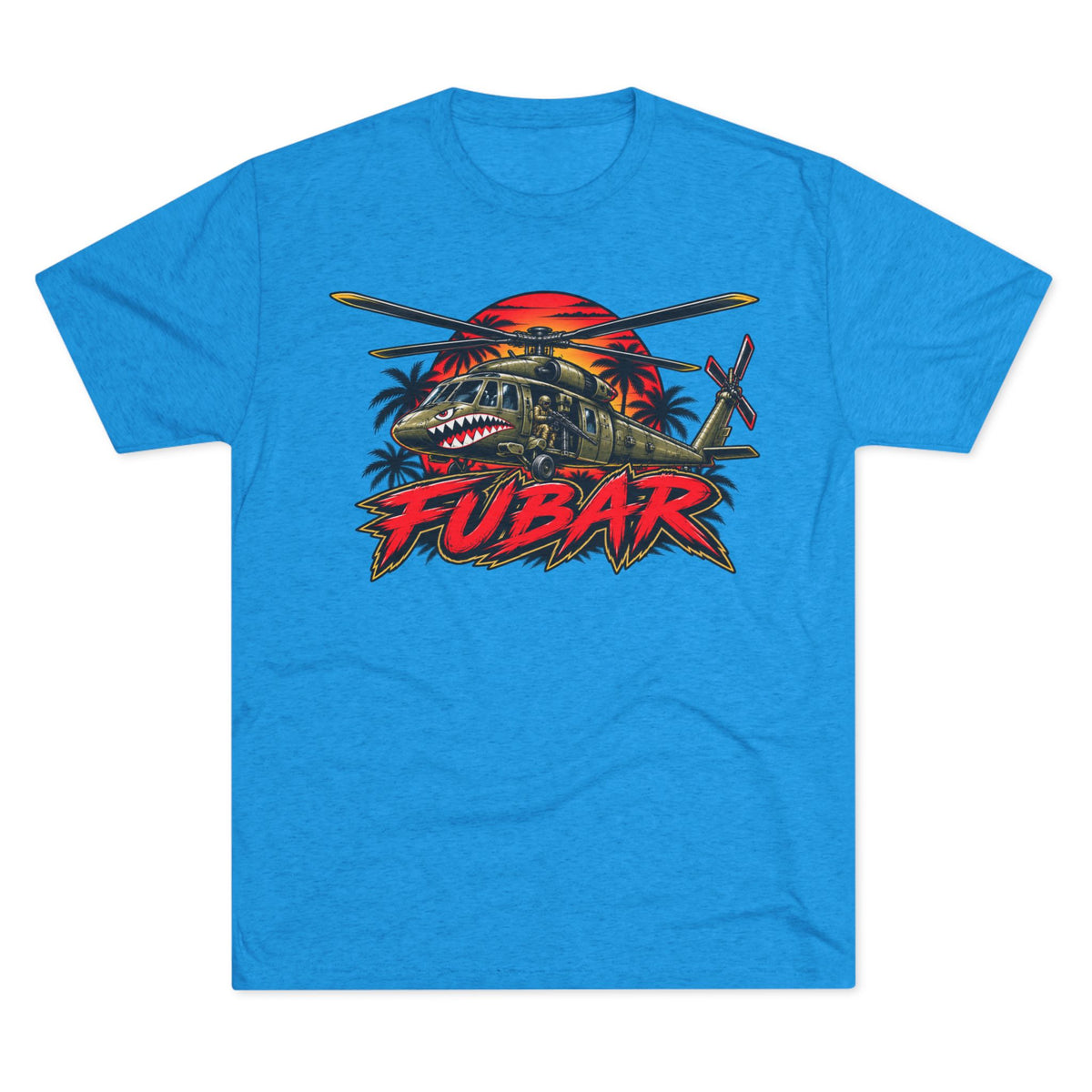 FUBAR Military Helicopter Tee