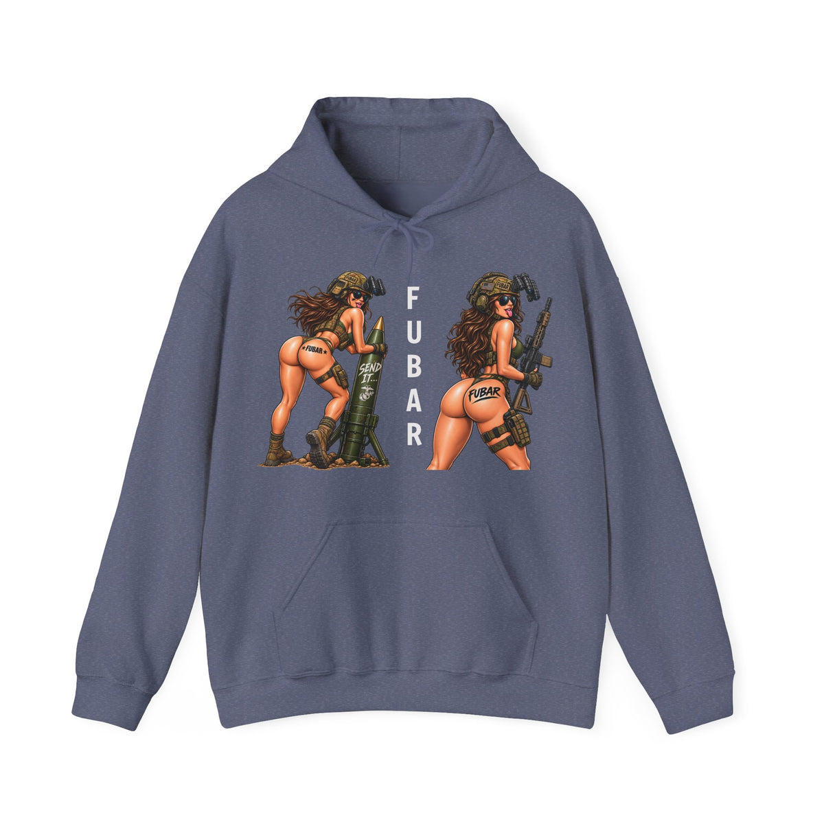 FUBAR Military Pinup Hoodie