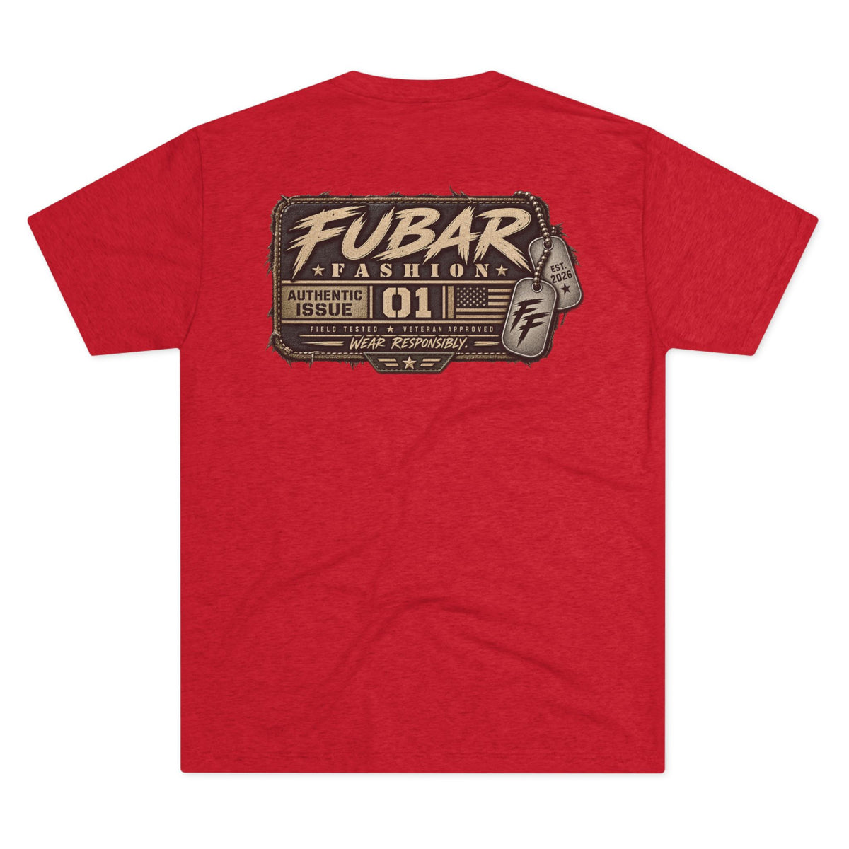 FUBAR Tactical Pin-Up T-Shirt With Gun