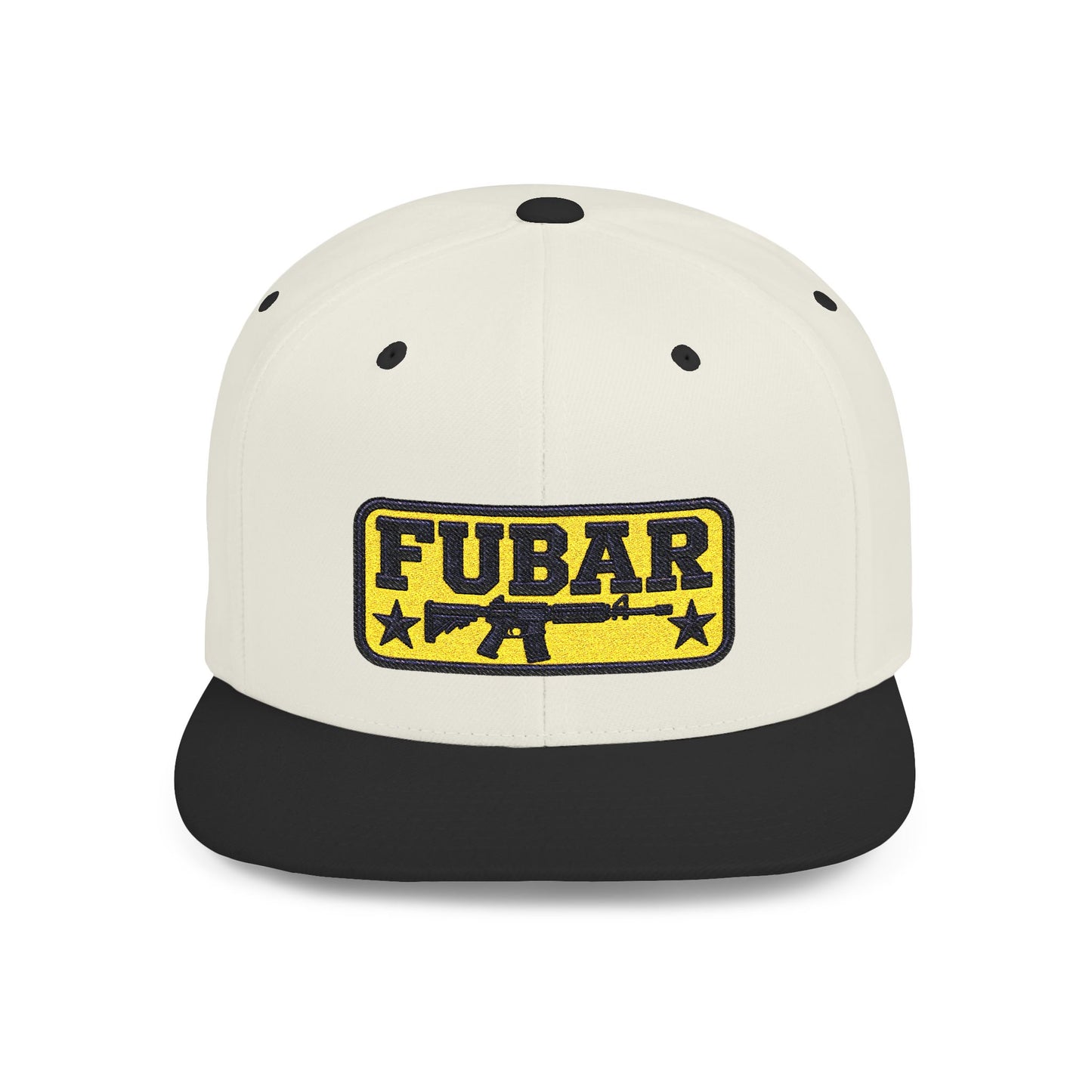 FUBAR Flat Bill Snapback Hat – Tactical Patch Cap