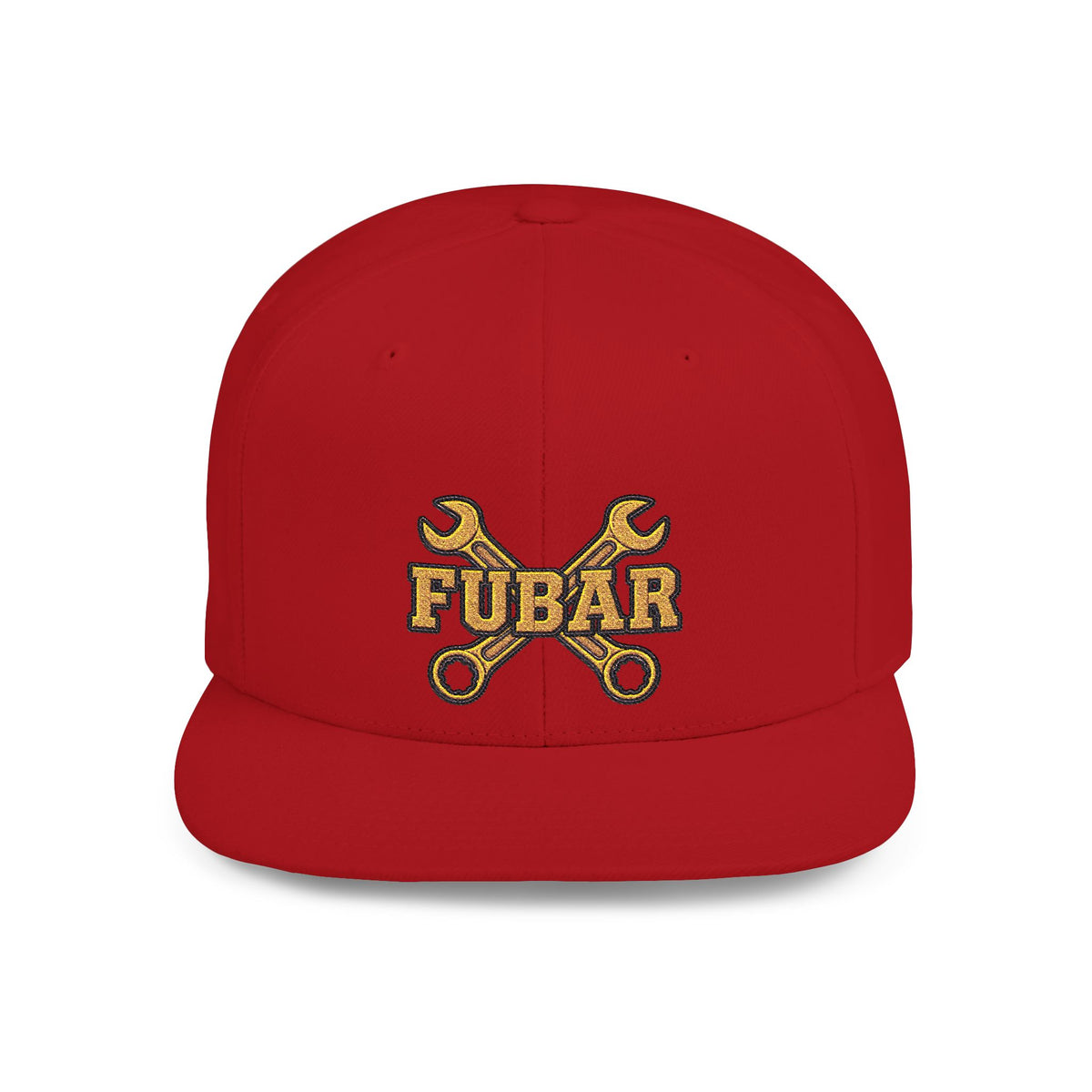 FUBAR Wrench Logo Flat-Bill Cap
