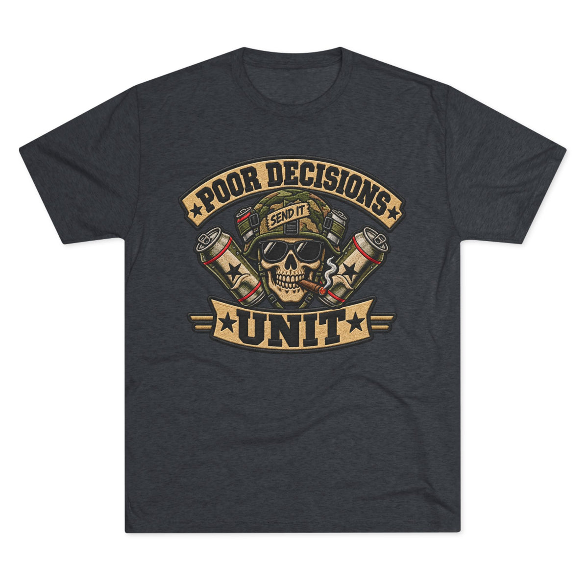 Poor Decisions Unit T-Shirt