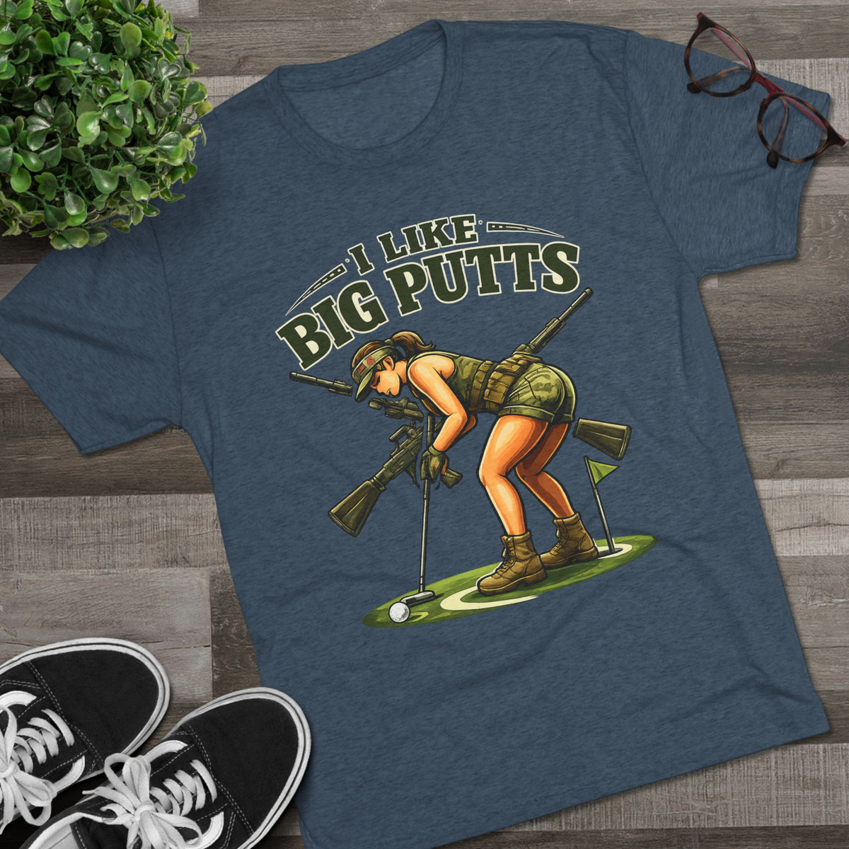 "I Like Big Putts" Graphic Shirt