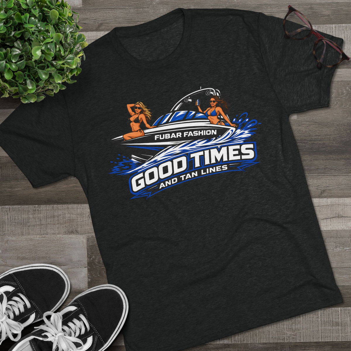 Good Times and Tan Lines Boat T‑Shirt